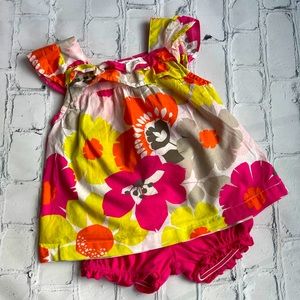 Carter’s Flowered Top & Shorts Set